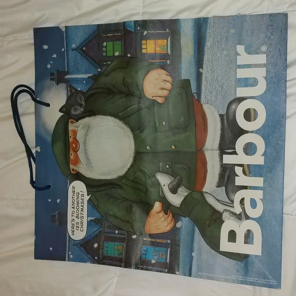 Barbour Holiday Barbour Christmas Paper Bag Poshmark